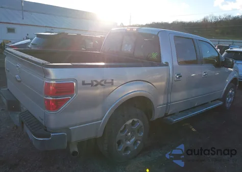 2010 Ford F150 Supercrew из США, поврежденный, VIN 1FTFW1EV8AFA09563